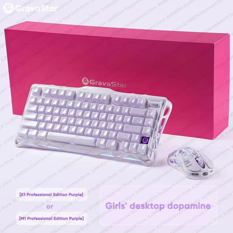 Gaming Keyboard No Rgb - Mysz bezprzewodowa GravaStar M1 M2 lub