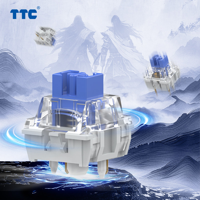 Przełączniki mechaniczne TTC B – Gaming Keyboard Hot Swappable recenzja i cena