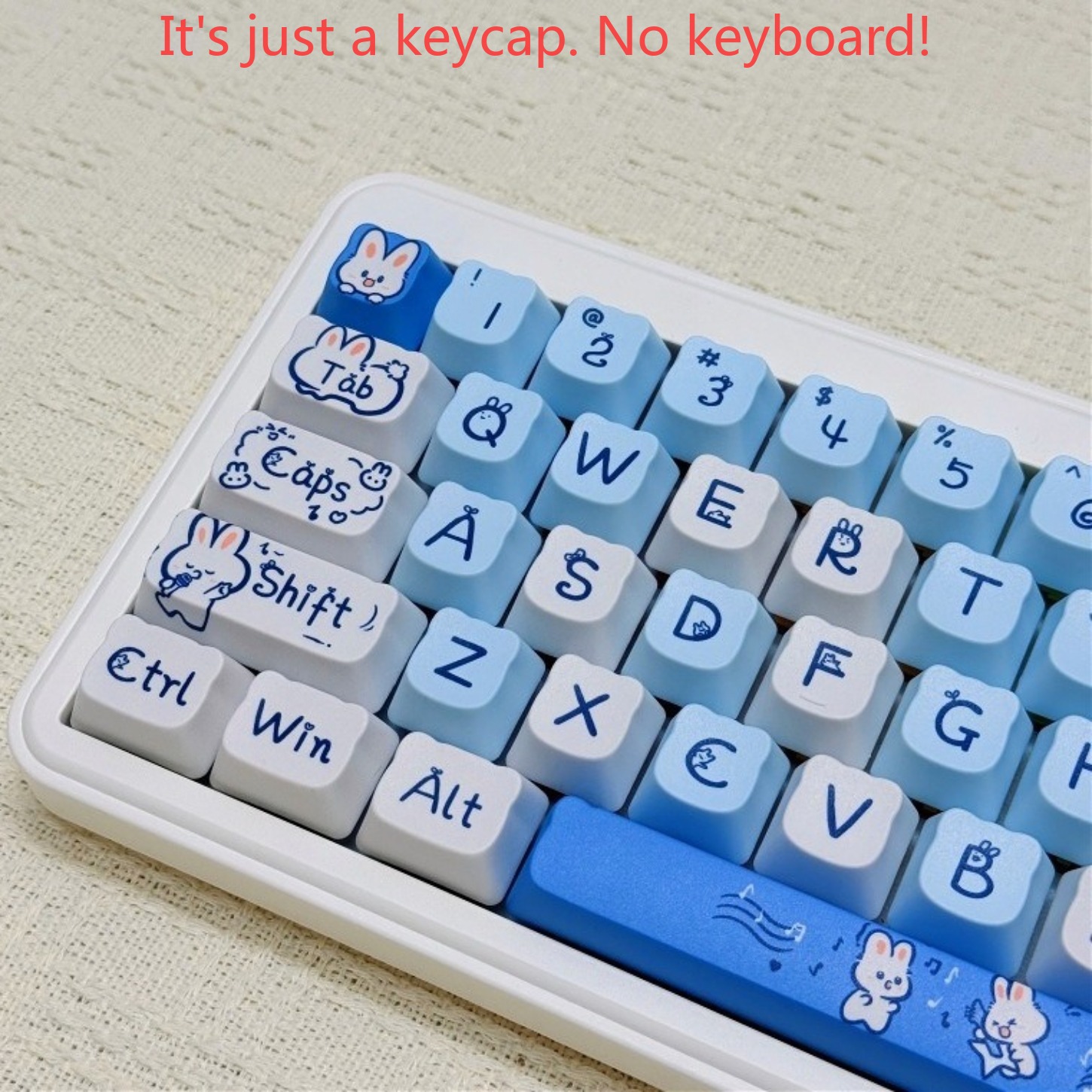 Urocze niebieskie nakładki na  – Keyboard Gaming Blue Switch recenzja i cena