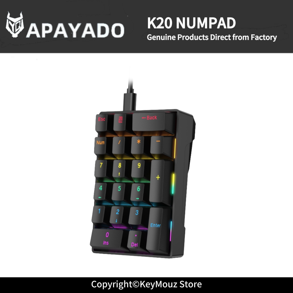 K20 Mini – przenośna, mechanic – Gaming Keyboard Mini recenzja i cena