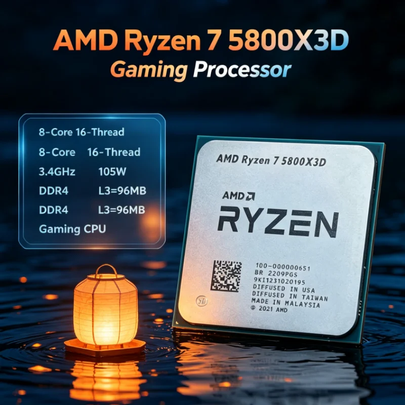 AMD R7 5800X3D 96 MB 3.4 GHz 8 – Amd Cpu Ryzen 7 recenzja i cena