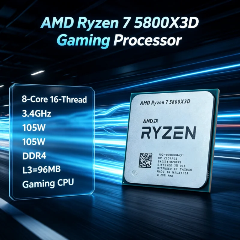 AMD R7 5800X3D 96 MB 3.4 GHz 8 – Amd Cpu Ryzen 7 recenzja i cena