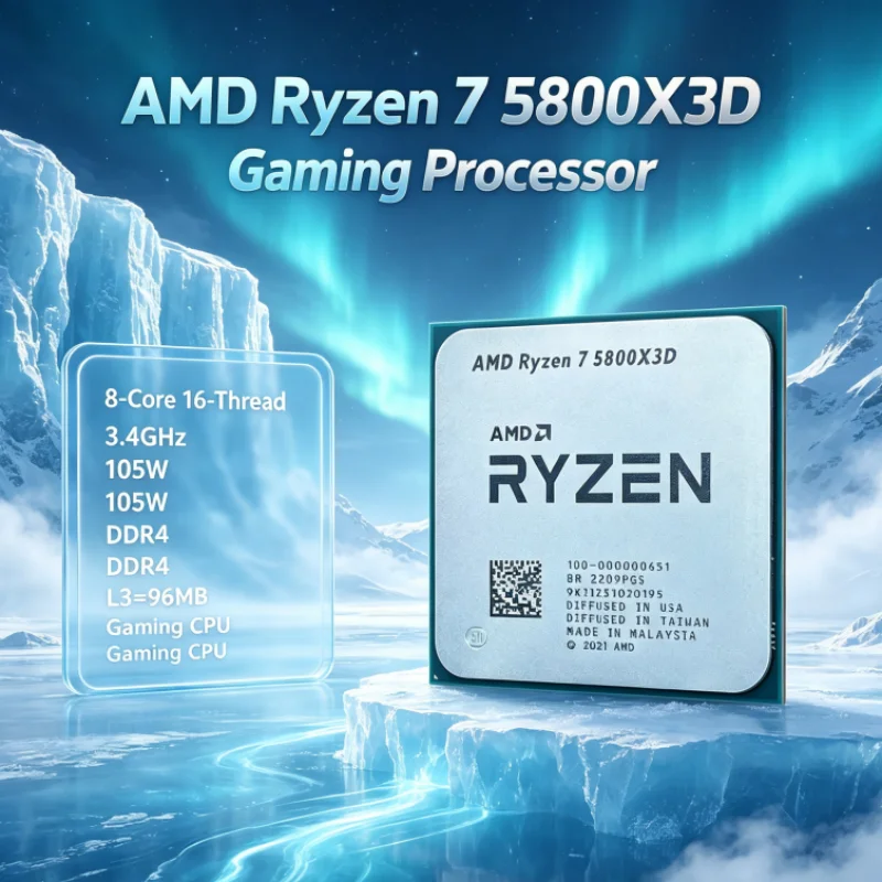 AMD R7 5800X3D 96 MB 3.4 GHz 8 – Amd Cpu Ryzen 7 recenzja i cena