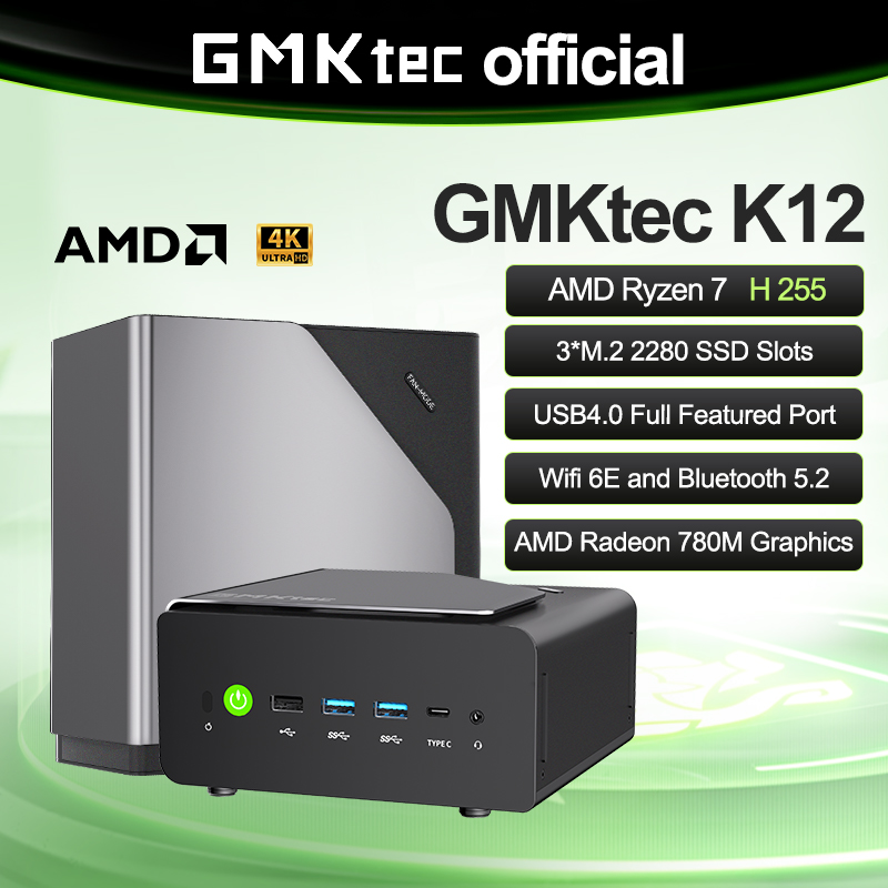 GMKtec K12 Mini PC AMD Ryzen ™ – Amd Cpu Ryzen 7 recenzja i cena